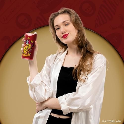 Harry Potter Gryffindor Wireless Bluetooth Speaker, IPX4 Water Resistant, 3 Hr Playtime, FM Radio + SD Slot, Officially Licensed | Harry Potter Gifts for Women, Men, Kids & All Fans of Gryffindor thumbnail 6
