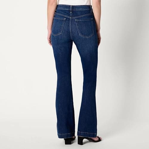 Amazon Essentials Womens High Stretch High-Rise Flare Jeans thumbnail 3