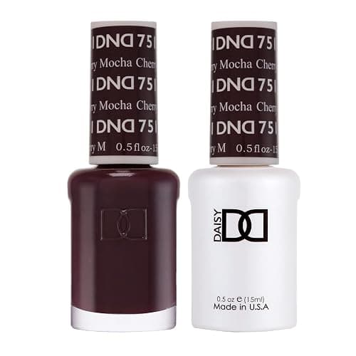 DND Gel Polish Set, Brown Collection, UV/LED GelPolish and Air Dry Nail Lacquer, Matching Chip-Free Polish Duo, 0.5 Fl Oz Each - Image 1