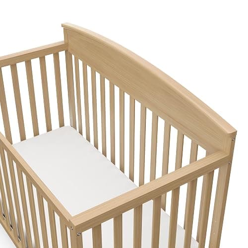 Graco Benton 5-in-1 Convertible Crib (Driftwood) – GREENGUARD Gold Certified, Converts from Baby Crib to Toddler Bed, Daybed and Full-Size Bed, Fits Standard Full-Size Crib Mattress thumbnail 9