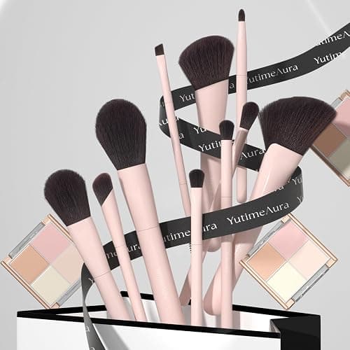 Makeup Brushes 10Pcs Professional Makeup Brush Set Foundation Contour Concealer Blush Highlight Powder Blending Eye Shadow Brush thumbnail 7