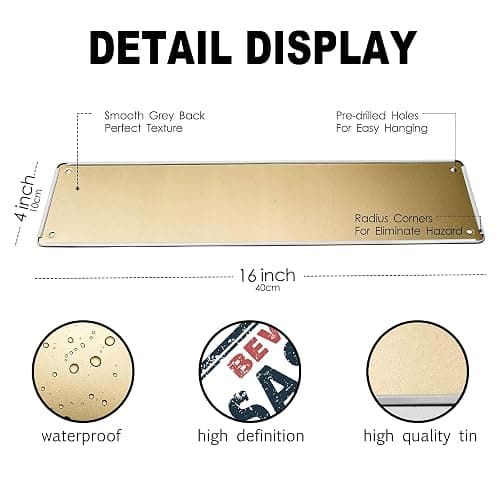 QLQKHJH Cornelia ST Tin Sign Gifts for Women Outdoor Aluminum Metal Sign Road Signs Woman Cave Street Signs 16"" x 4"" thumbnail 2