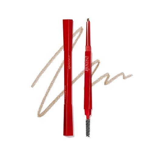 Espoir The Brow Balance Pencil #5 Light Brown | Eye Brow Pencil Quick and Easy to Draw without Clumping with Slim Triangle Shape| A Detailed and Rich Eyebrow Texture | Korean Eyebrow Makeup - Image 1