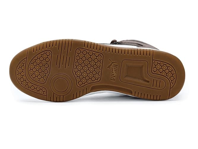 PUMA Mens Rebound Layup Rcl High Sneakers Shoes Casual - Brown thumbnail 5