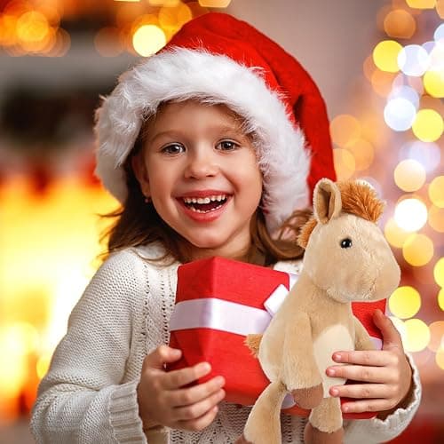 SuzziPals Heatable & Coolable Horses Stuffed Animals, Microwave Heating Pad, Horses Plush for Companion, Cute Plushies Horse Lavender Stuff, Horse Toys Gifts thumbnail 7