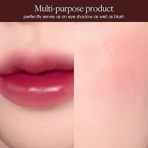 AmeliSeoul PLAT LIPS 927 BURGUNDY, Lip & Cheek, Lightweight, Naturally Dewy+ Glowy Finish, Blendable & Buildable Formula (1.2g, 0.003 oz.) thumbnail 5
