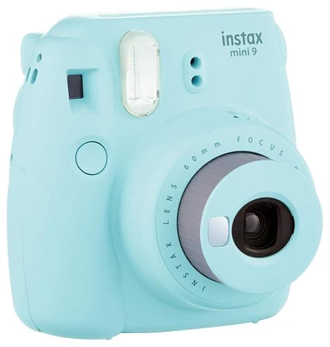 FUJiFILM Instax Mini 9 Instant Camera - Ice Blue (Renewed) thumbnail 4