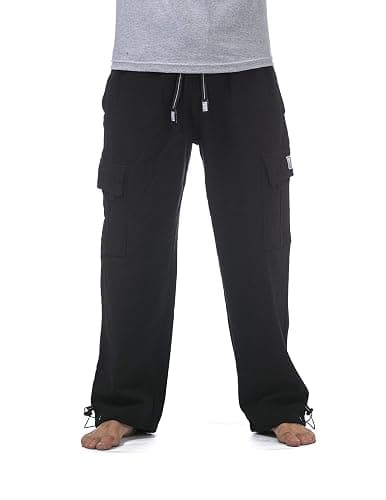 Pro Club Men's Heavyweight Fleece Cargo Pants - Image 1