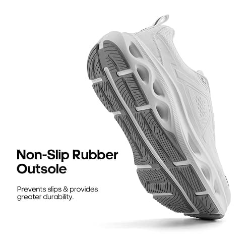 NORTIV 8 Women's Cushioning Walking Run Fashion Shoes | Breathable,Non Slip,Mesh,Arch Support,Workout,Jogging,Gym,Athletic,Wear-Resistant,Walk,Tennis,Exercise,Sneakers,MovePropel thumbnail 3