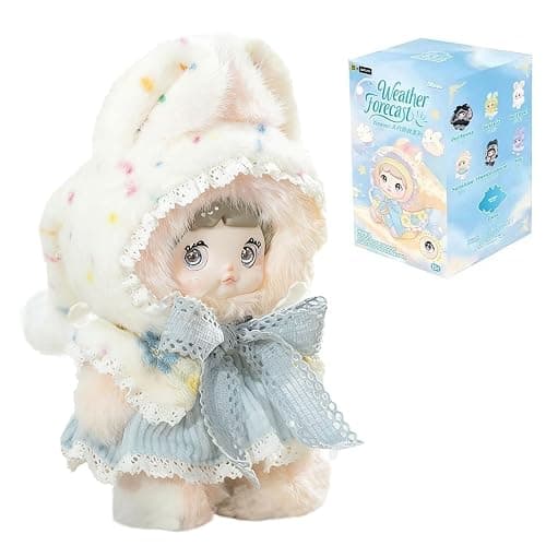 Nommi Blind Box Plush Collection Figures, Nommi Weather Forecast Series Blind Box, Cute Blind Box Nommi Plush Gift for Fans & Collectors, Single Box (1 of 7 Possible Styles) - Image 1