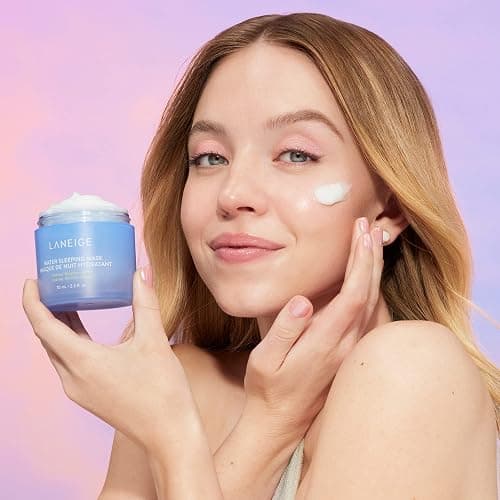 LANEIGE Water Sleeping Mask: Korean Overnight Mask, Squalane, Probiotic-Derived Complex, Hydrate, Barrier-Boosting, Visibly Smooth and Brighten - 2.3 fl. oz./70 mL thumbnail 2