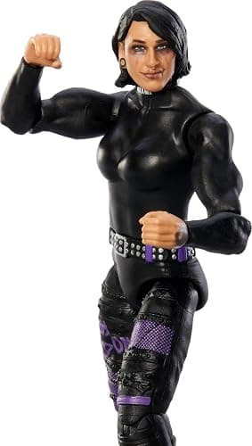 Mattel WWE Rhea Ripley Action Figure, Main Event Series #153 6-inch Collectible with 10 Articulation Points & Life-Like Look - Rhea Ripley thumbnail 3