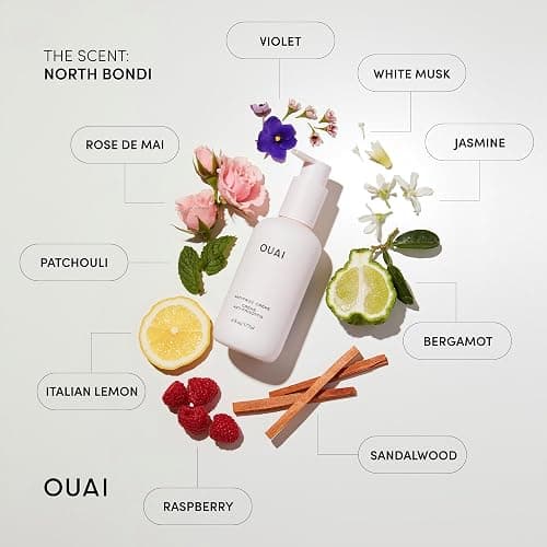 OUAI Anti Frizz Cream Travel Size - Moisturizing Hair Cream with Frizz Control & Heat Protection - Provides Hydration with Jackfruit & Beetroot Extract - Paraben, Phthalate & Sulfate Free thumbnail 6