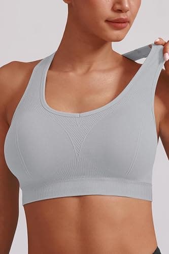 MIRITY Women Racerback Sports Bras - High Impact Workout Gym Activewear Bra thumbnail 6