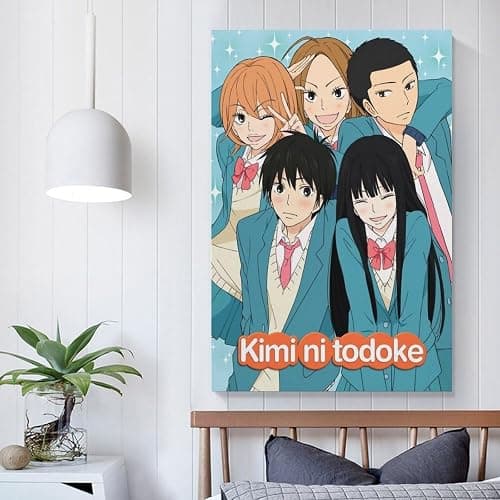 GERRIT Anime Kimi Ni Todoke From Me to You Canvas Wall Art for Room Aesthetic and Decor - Bedroom Living Room Poster 24x36inch(60x90cm) Unframe-style thumbnail 5