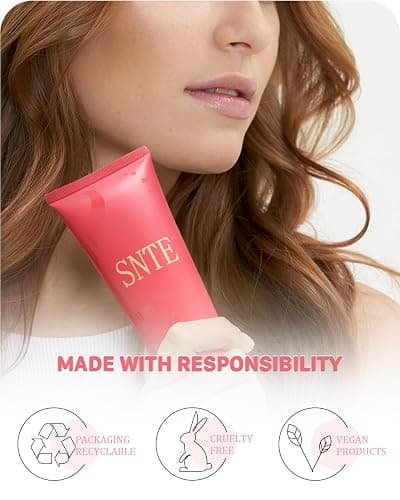 Samnyte Hair Styling Cream Slick Back Hair Brush Hair Wax Stick Set, 4-In-1 Styling Cream for Flyaways, Add Shine Slick Back Hair Products, Non-greasy Hair Smoothing Cream, No White Flakes Curl Cream thumbnail 7