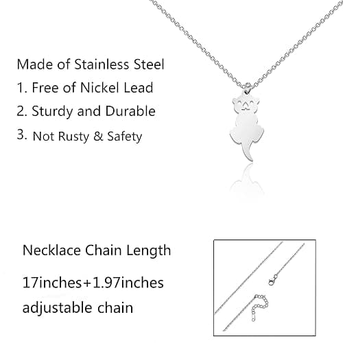 WSNANG Otter Pendant Jewelry - Sea Otter Gifts for Lovers & Family thumbnail 4