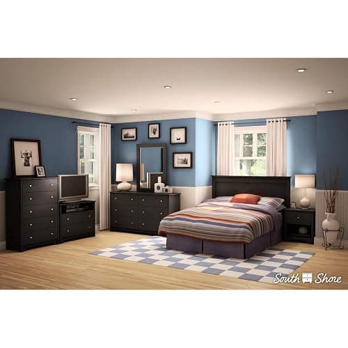 South Shore Vito Headboard Full/Queen , 54/60-Inch, Pure White thumbnail 8