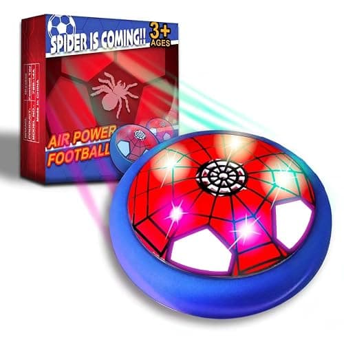 Soccer Toys for Boys 4-6 Hover Soccer Ball Indoor Gifts for Boys Kids Toys Birthday Gifts for 4 5 6 7 8 9 10 Year Old Boy Air Floating Soccer Toy with LED Lights Foam Bumper thumbnail 7