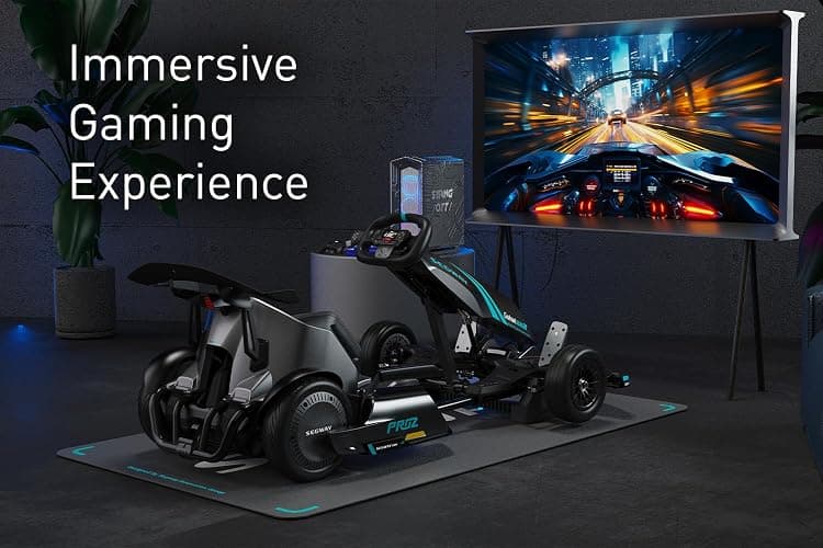 Segway Ninebot Gokart Pro and Gokart Pro 2, Electric Go Kart with Enhanced Safety Features, High-Speed Racing and Immersive Gaming Combo, Ultimate Drift Experience for Ages 14+, Up to 15.5 Miles thumbnail 7