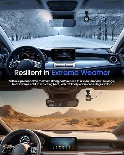Dash Cam WiFi 2K, Car Camera with APP, External GPS, 1.5'' IPS Screen, Front Dash Camera for Cars, Mini Dashcams, WDR Night Vision, 24H Parking Monitor, Loop Recording, G-Sensor thumbnail 9