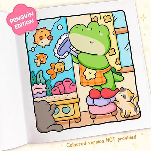 Cozy Friends: A relaxing cosy colouring book, from the bestselling author (Coco Wyo) thumbnail 5