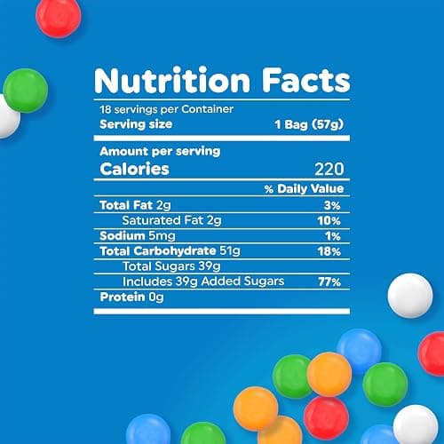 Airheads Bites, Halloween Trick or Treat Candy, Assorted Fruit Flavors, Individually Wrapped Bulk Candy for Adults & Kids, Movie Theater, Party, Concessions, 2 oz Packs (Box of 18 Bags) thumbnail 2