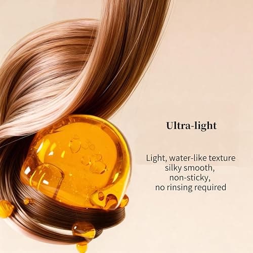 40 Pcs Hair Oil Perfume - Essence Oil & Hair Perfume 2 in 1 for Frizz Dry Damaged Hair, Argan Avocado & Amino Acids Nourishing Shining, Leave-in Hair Fragrance Serum, Long Lasting Scented, 1.83 fl oz thumbnail 5