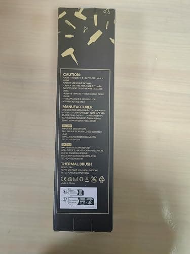 Wavytalk Thermal Brush, Blowout Boost Ionic Round Heated Hot Brush, to Make Hair Smoother & Shinier, Easy to Use, Not for Blow Drying, 38mm Barrel, 5 Temperature Settings, Dual Voltage, UK Plug thumbnail 11