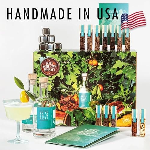 DO Your Whisky | DIY Whiskey Infusion Set | Whiskey Making Kit | 12 Woodchips & Botanicals | 6 Whiskey Stones & Recipe Guide Anniversary, or Birthday Gift for Him thumbnail 4