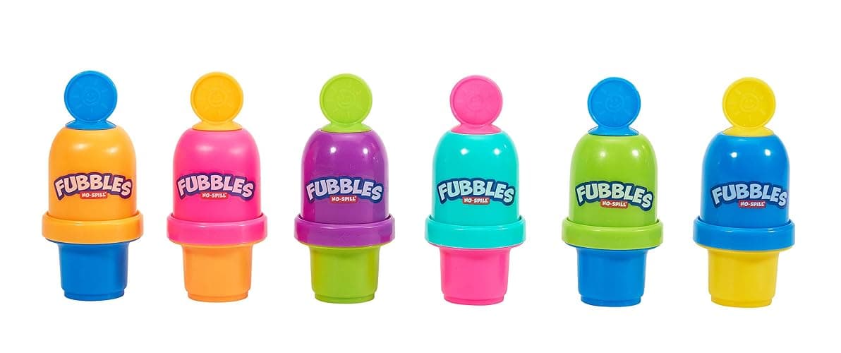 Fubbles Bubbles No-Spill Bubble Tumbler for Babies Toddlers and Kids | Includes 6oz Bubble Solution and Bubble Wand (Tumbler Colors May Vary)(Pack of 3) thumbnail 7