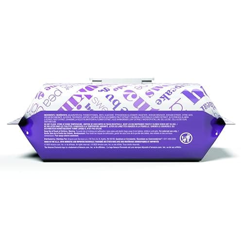 Amazon Elements Baby Wipes, Sensitive, Unscented, Cleans Gently, 810 Count, Flip-Top Packs, Pack of 9 thumbnail 3