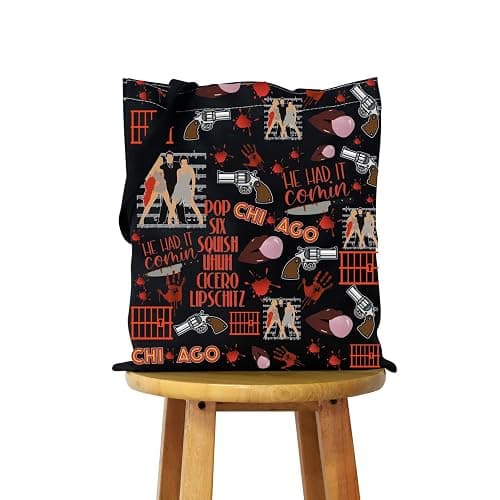 WCGXKO Musical Gift Musical Inspired Gift Six Squish Uh Uh Cicero Lipschitz Cosmetic Bag (Chi tote) - Image 1