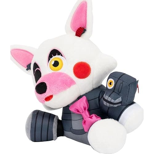 Jazwares Five Nights at Freddy’s Mangle Plush - 8-Inch Stuffie with Soft Material and Glow-in-The-Dark Eyes thumbnail 4