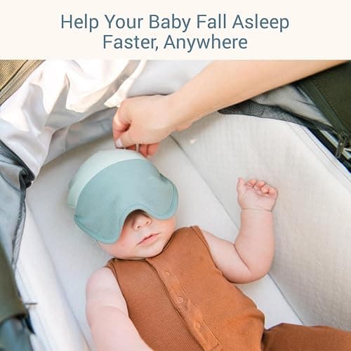 Sleepy Hat The Original Baby Sleep Mask & Soft Eye Shade – Newborn, Sun Hat & Beanie – Travel & Baby Gifts thumbnail 4