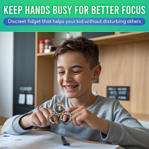 BUNMO Magnetic Rings Stocking Stuffers for Teens - Fidget Toys Adults - Stocking Stuffers for Boys - Magnetic Fidget Rings - Improved Stronger Magnets - Great Teen Gift - Multicolor thumbnail 6