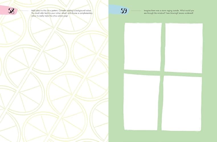365 Days of Art in Nature: Find Inspiration Every Day in the Natural World (Adult Art Activity and Colouring Book) thumbnail 9