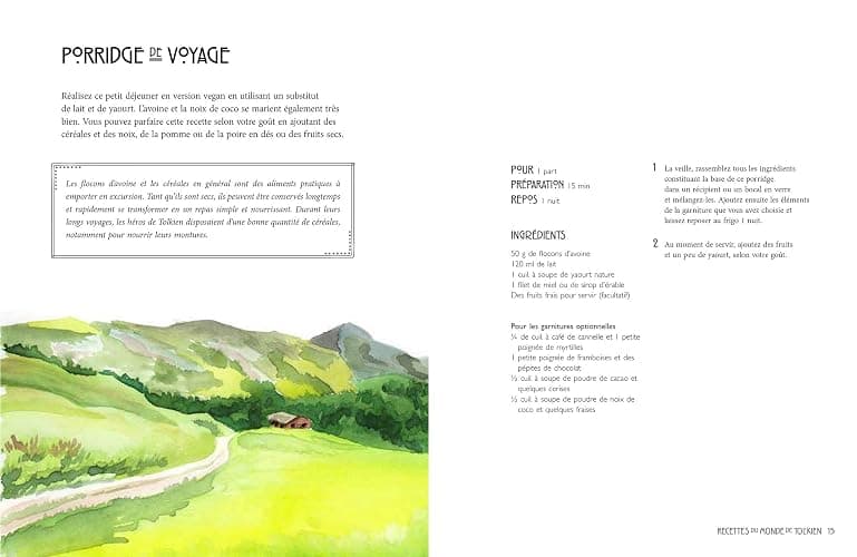 Les recettes du monde de Tolkien: 75 recettes inspirées par la Terre du Milieu thumbnail 2