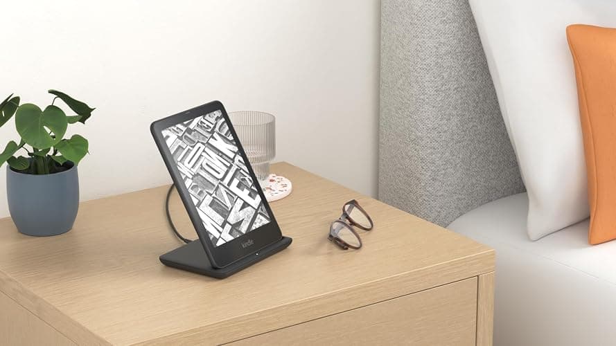 Made for Amazon, Wireless Charging Dock for Kindle Paperwhite Signature Editions (2022 & 2024 Releases) and Kindle Colorsoft Signature Edition thumbnail 6