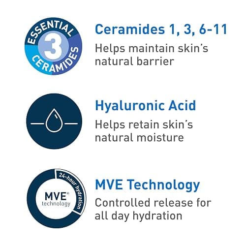 CeraVe Ultra-Light Moisturizing Gel, Niacinamide Face Moisturizer, 1.75oz | Oil-Free Hyaluronic Acid & Ceramide Gel Skin Care Formula Hydrates To Act As A Lightweight Moisturizer For Oily Skin thumbnail 5