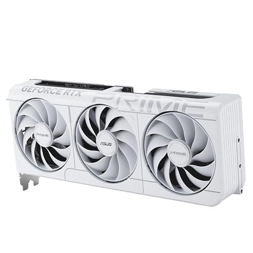 ASUS The SFF-Ready Prime GeForce RTX™ 5070 12GB GDDR7 White OC Edition Graphics Card (PCIe® 5.0, 12GB GDDR7, HDMI®/DP 2.1, 2.5-Slot, Axial-tech Fans, Dual BIOS) thumbnail 16