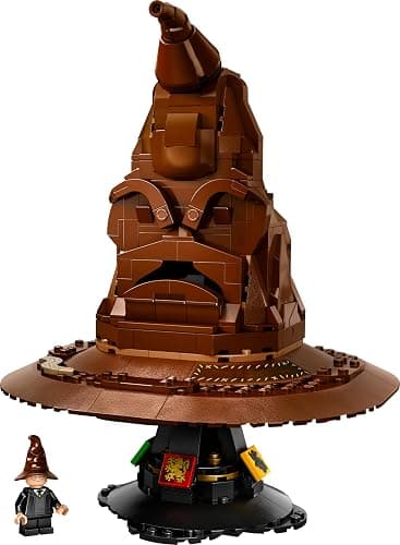 LEGO Harry Potter Der Sprechende Hut, Hogwarts-Modell für Erwachsene, Film-Geschenk für Frauen, Männer, Mama und Papa, mit zufälligen 31 Klangkombinationen, Sortiert Dich in Dein Hogwarts Haus 76429 thumbnail 9