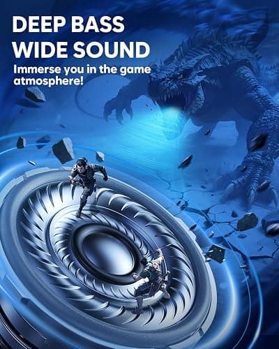 NUBWO Wireless Gaming Headset with Mic for Ps5 Ps4 PC, Zero Interference, 100-Hour Battery All-Day Play, 23ms Sync​ for Fortnite & Call of Duty/FPS Gamers, Triple Mode All Devices Compatible - White thumbnail 8
