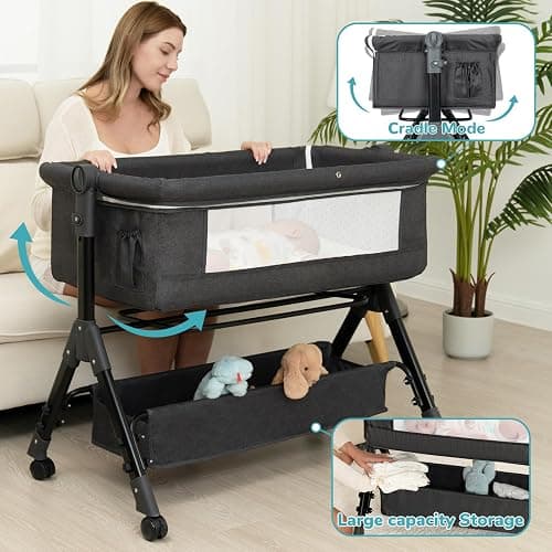 3 in 1 bedside bassinet  thumbnail 2