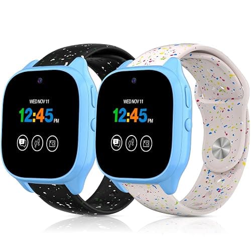 Polyjoy Soft Sport Replacement Strap, Silicone Band Compatible with Gizmo Watch 3, Adventure 3, 2, 1 Disney/Gabb/SyncUP kids/Cosmo Jr/AT&T amiGO Jr Watch, 20mm - Image 1