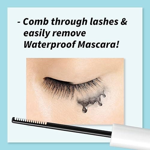 HEROINE MAKE by KISSME Volumizing Waterproof Mascara Volume & Length with Curvy Brush by Defining Fiber for Long-lasting Natural Eyelash Look + Gentle Mascara Remover Oil Free, 2 Set - 2Set-Volume Mascara+Mascara Remover thumbnail 9