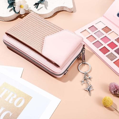 Tyqour Star Keychain Purse Charms Aesthetic Y2k Key Chain Stainless Steel Key Ring Purse Handbag Backpack Bag Charms for Handbags Backpack Car Holder thumbnail 3
