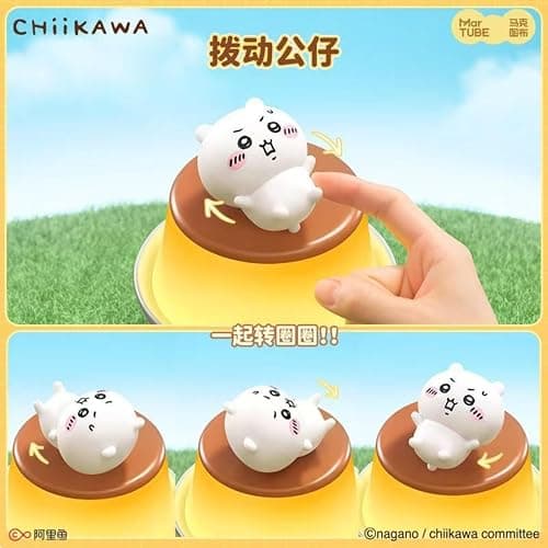 Lubsmong Night Light Cute LED Squishy Animal Light for Kids Sleep, Rechargeable Bedside Touch Silicone Lamp, Unique Dorm Decor (White) thumbnail 6