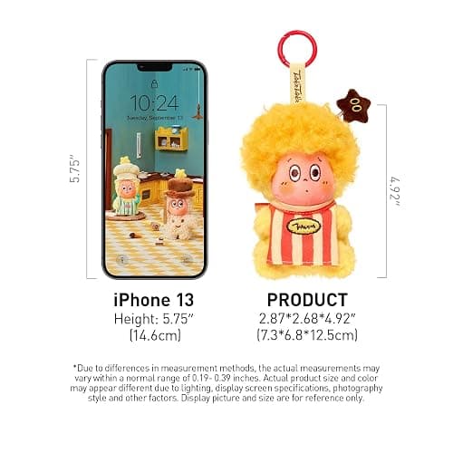 POP MART Twinkle Twinkle Be a Little Star Series - Plush Pendant Blind Box, Random Design Action Figures Collectible Toys Home Decorations, Holiday Birthday Gifts for Girls and Boys, Single Box thumbnail 3