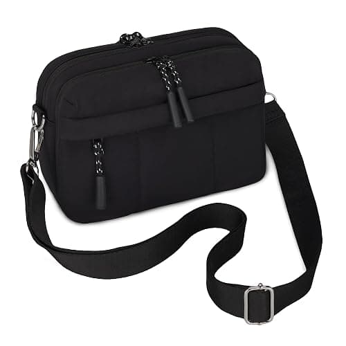 VONAL Small Crossbody Bags for Women Travel Purses Puffer Lightweight Nylon Quilted Puffy Bag Handbags with Multiple Pockets - Image 1